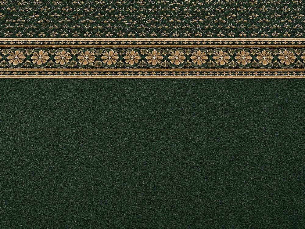 Karpet saf hadapan selepas dicuci