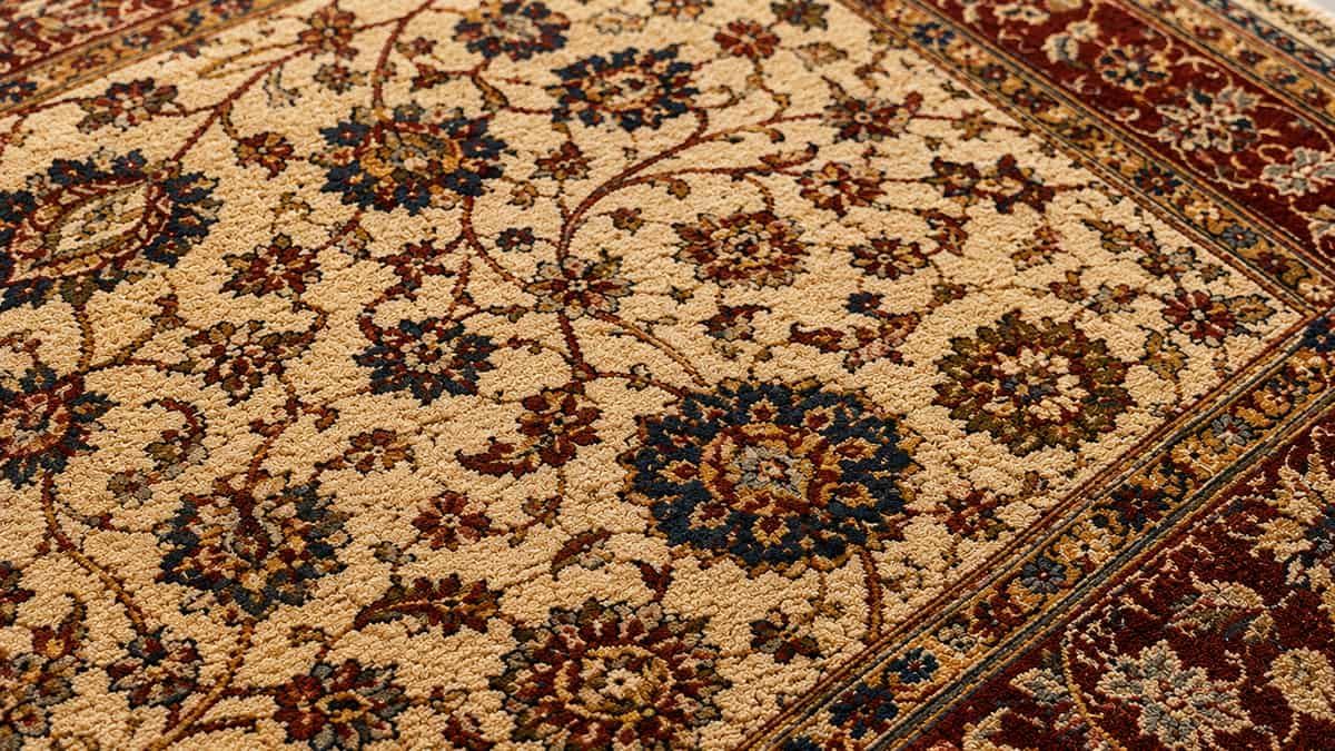 Persian rug — colours restored