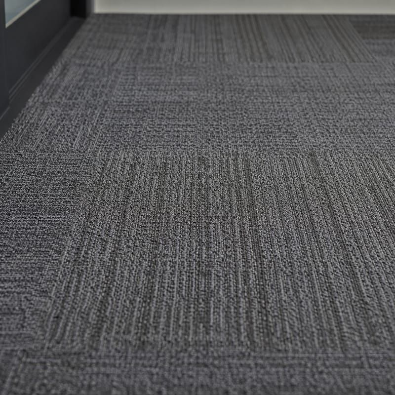 Clean office carpet close-up